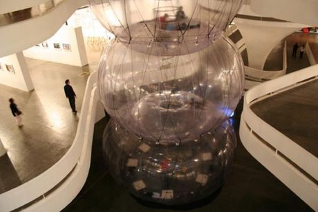 Saraceno, at the Sao Paulo Biennale