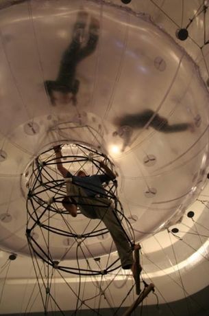Saraceno, at the Sao Paulo Biennale