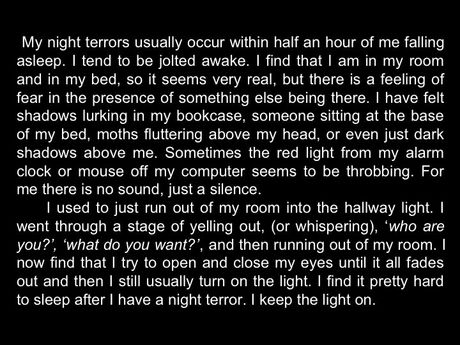 Night Terrors