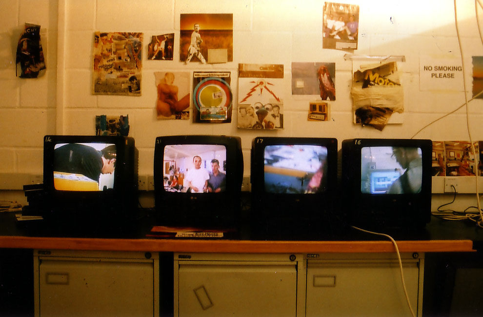 Paul Butler with Goldsmiths Curating Course, 2002