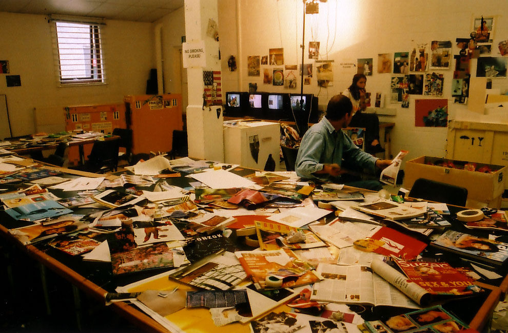 Paul Butler with Goldsmiths Curating Course, 2002