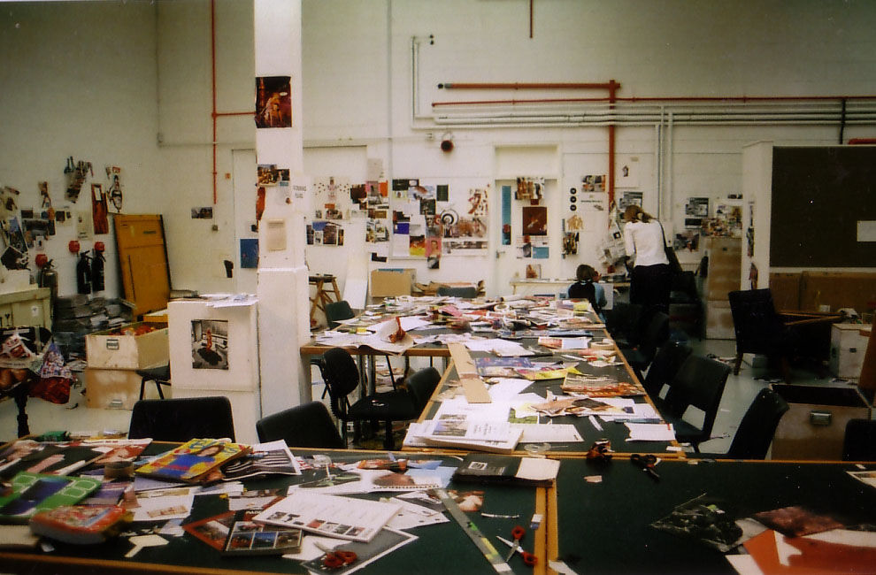 Paul Butler with Goldsmiths Curating Course, 2002