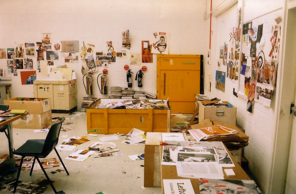 Paul Butler with Goldsmiths Curating Course, 2002