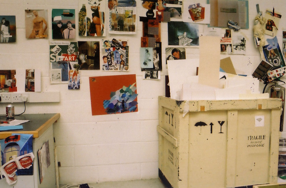 Paul Butler with Goldsmiths Curating Course, 2002