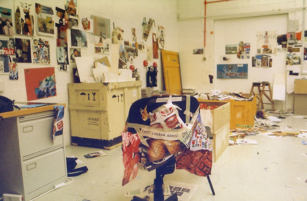 Paul Butler with Goldsmiths Curating Course, 2002