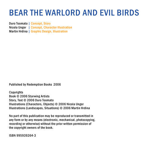 Bear the Warlord and Evil Birds