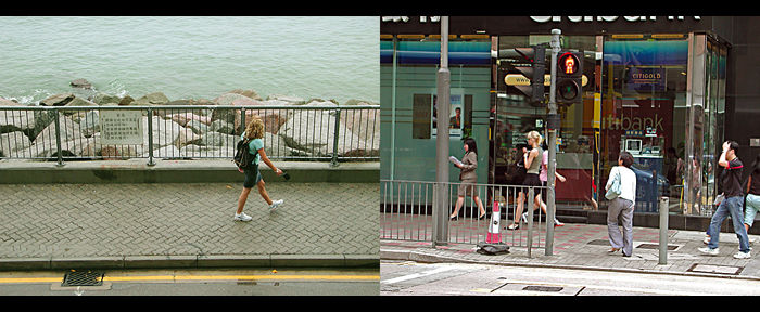 Blonde in Hong Kong